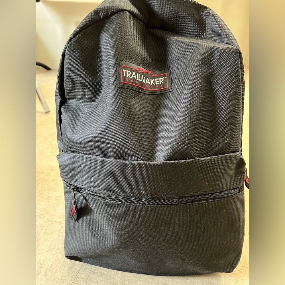 Trailmaker Black Backpack for Men